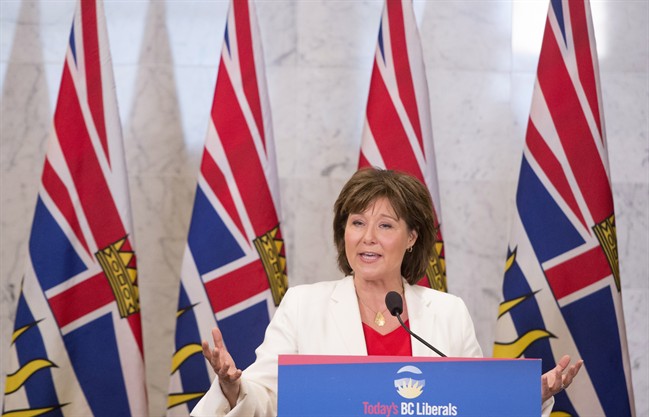 Okanagan woman charged following alleged threats against Christy Clark and Steve Thomson - image