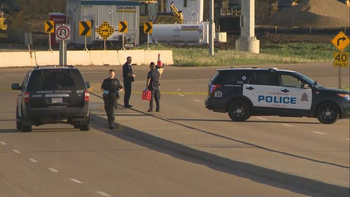 Shooting in northwest Edmonton on June 3, 2017.