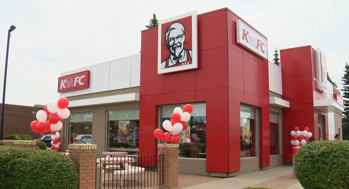 K'ehFC, formerly known as KFC, will mark its official name change with a brand-new sign at the company's first-ever Canadian location in Saskatoon.