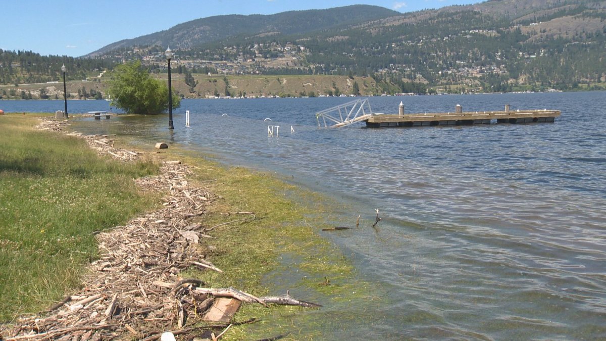 Okanagan Lake continues to drop - image