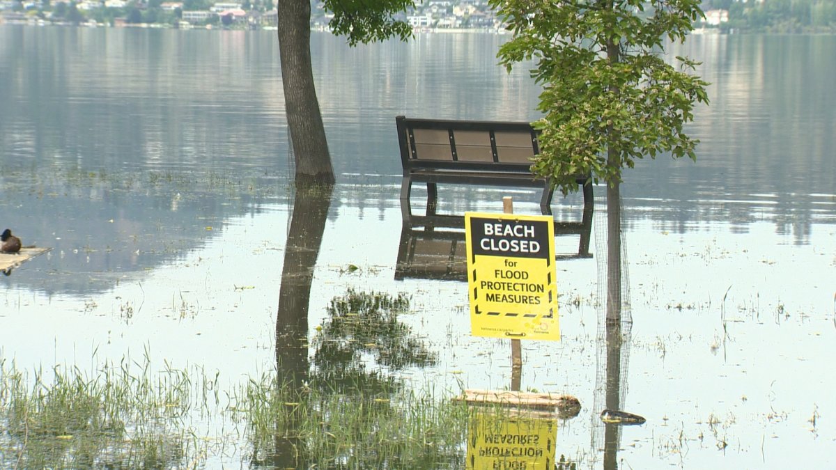 Okanagan Lake down a little, guards should stay up - image