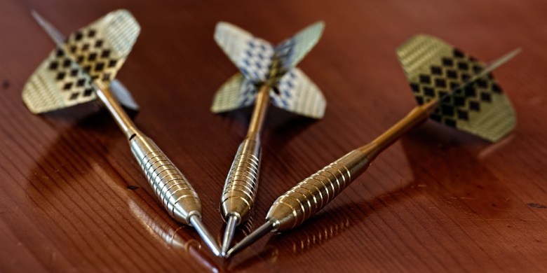 Ongoing History Daily: Why would you throw DARTS at a gig?