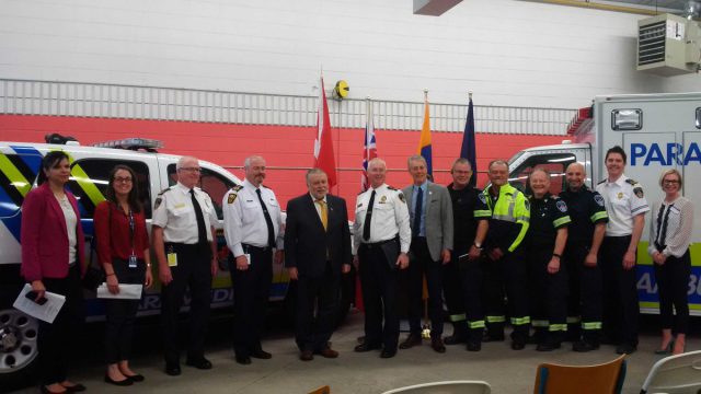 Liberal MPP Ted McMeekin has announced funding to extend home visits by paramedics.