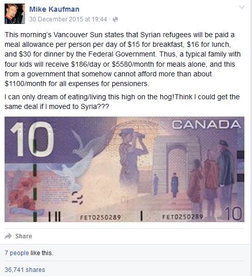 How true is it? Refugees get more money for support than pensioners - image