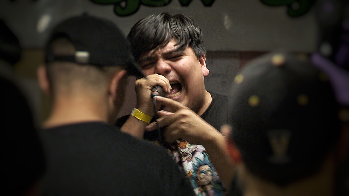 Lead vocalist Quarthon Bear Chief