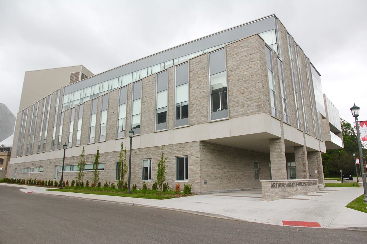 The new building that houses Arthur Labatt Family School of Nursing at Western University.