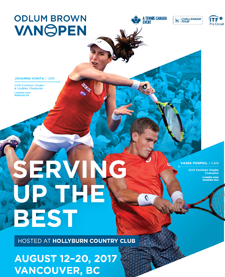 2017 Odlum Brown Van Open Tennis Tournament - image
