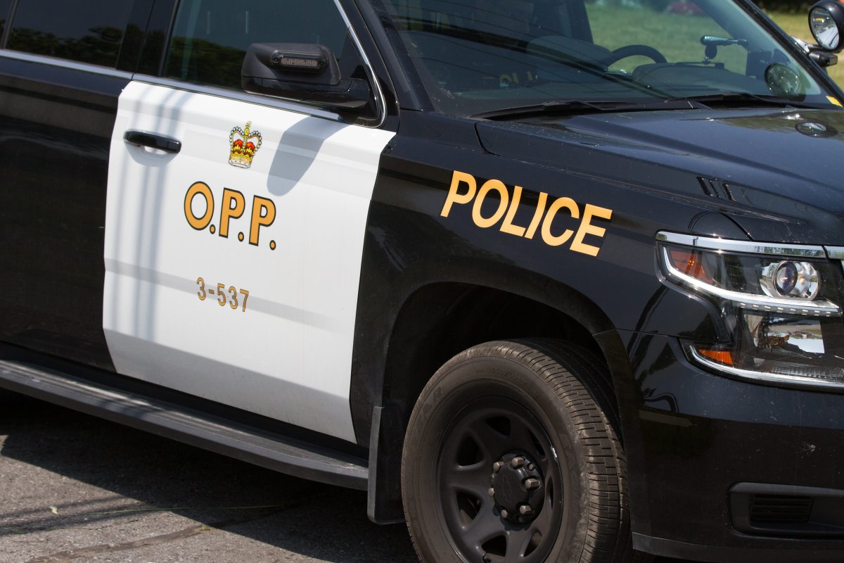 OPP charged one with stunt driving after the driver was travelling over double the posted speed limit.