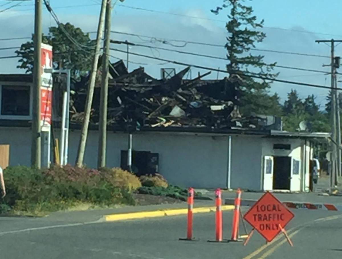 The hotel on Wednesday morning. Courtesy: Chantal Craig.