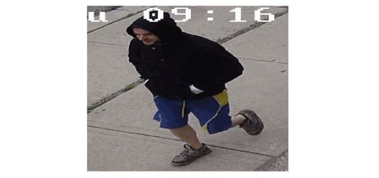 Police have released this photo of the suspect in the robbery and are asking for the public's help in identifying the man.
