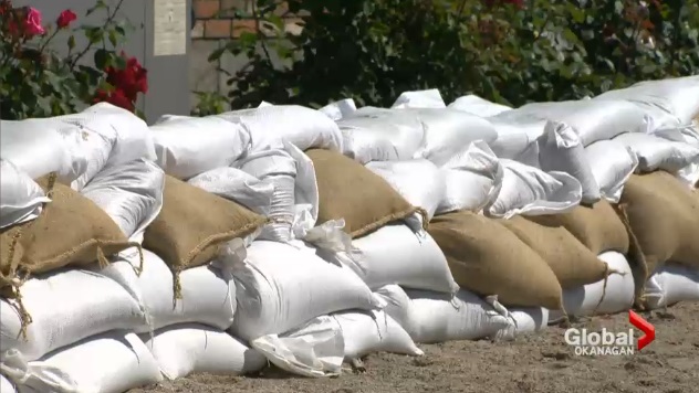 Sand and sandbags are available for residents of the Regional District of North Okanagan. 