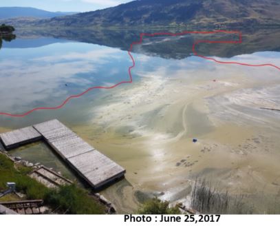 Warning of raw sewage in Okanagan Lake - image