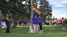 Continue reading: ‘We’ll keep raising it every day if we have to’: 3rd Pride flag raised in Taber in 2 weeks