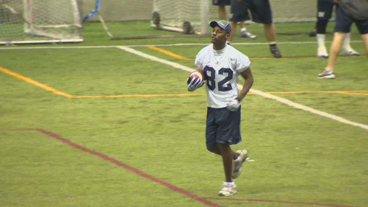 Terrence Edwards was inducted into the 2017 Blue Bombers Hall of Fame Thursday morning.