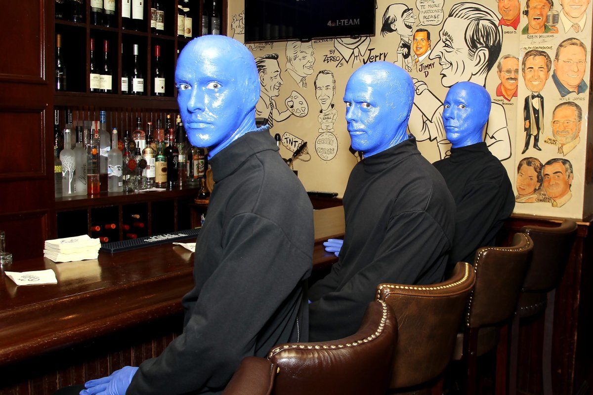Blue Man Group.
