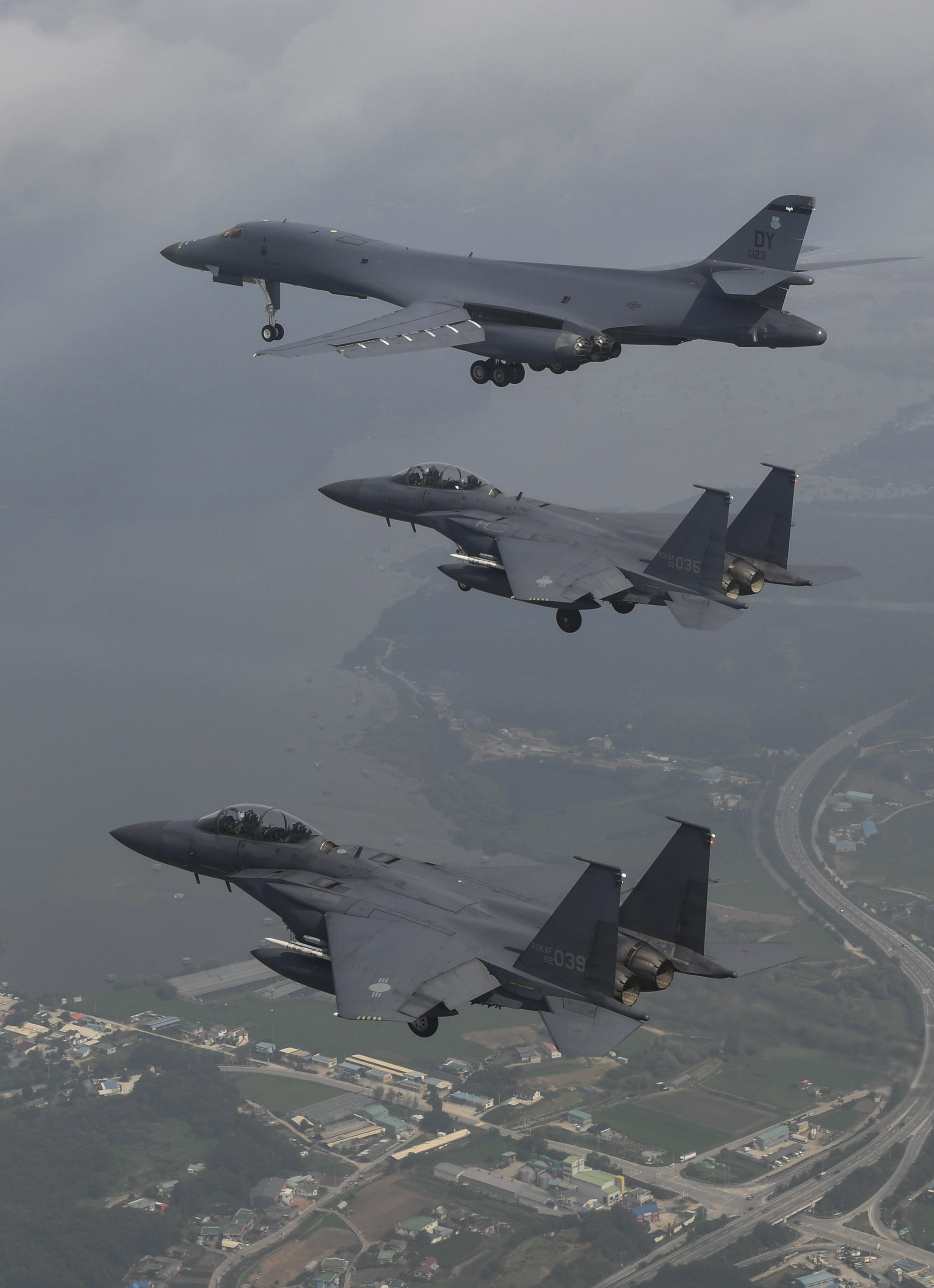 U.S. Flies Bombers Over Korean Peninsula As Show Of Force After North ...