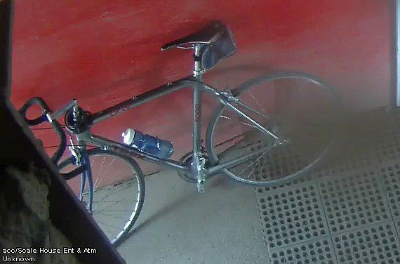 The entire bike is a charcoal colour, say Calgary police.