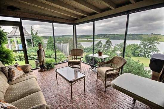 This home offers privacy at a premium with a 1,000 foot evergreen hedge hiding the property from view.