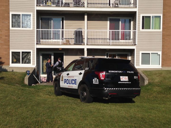 On July 6, 2017, one day after a police presence was seen outside the northeast Edmonton apartment suite where a woman who was shot to death was found earlier this week, police told Global News officers were there to respond to an assault.
