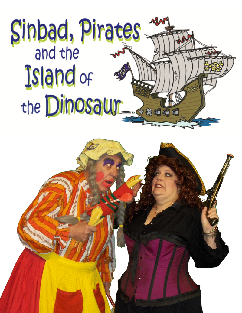Ellie King’s Sinbad, the Pirates and the Island of the Dinosaurs - image