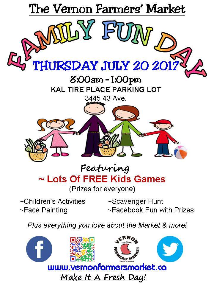 Vernon Farmers Market Family Fun Day - image
