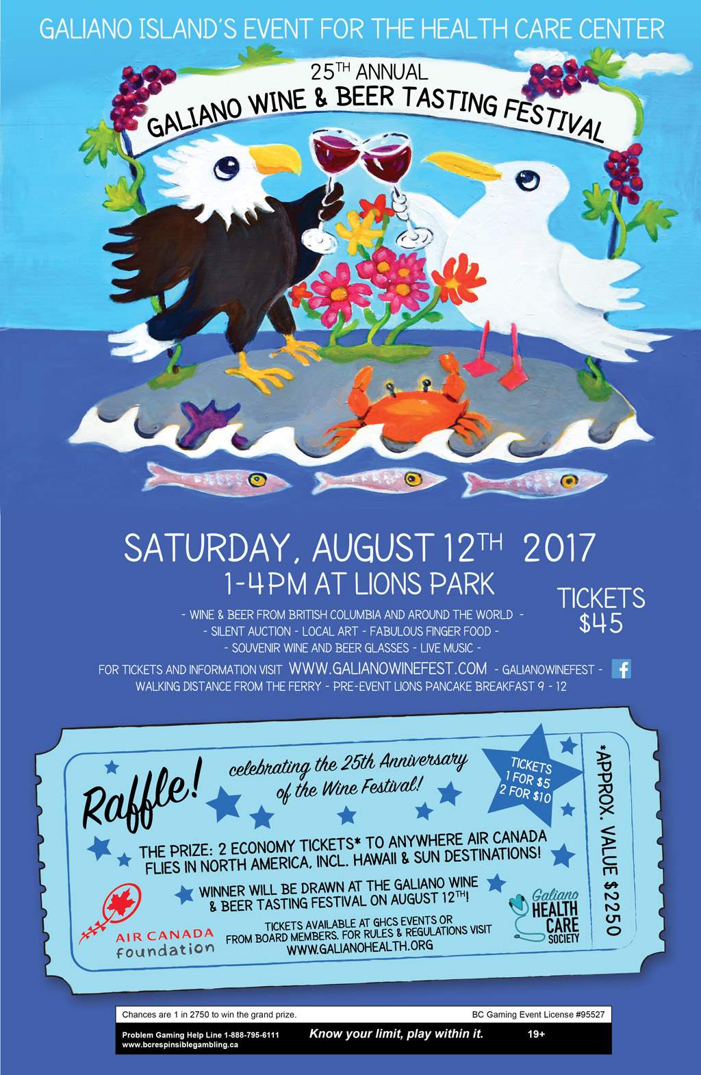 Galiano Wine and Beer Festival 25th Anniversary - image