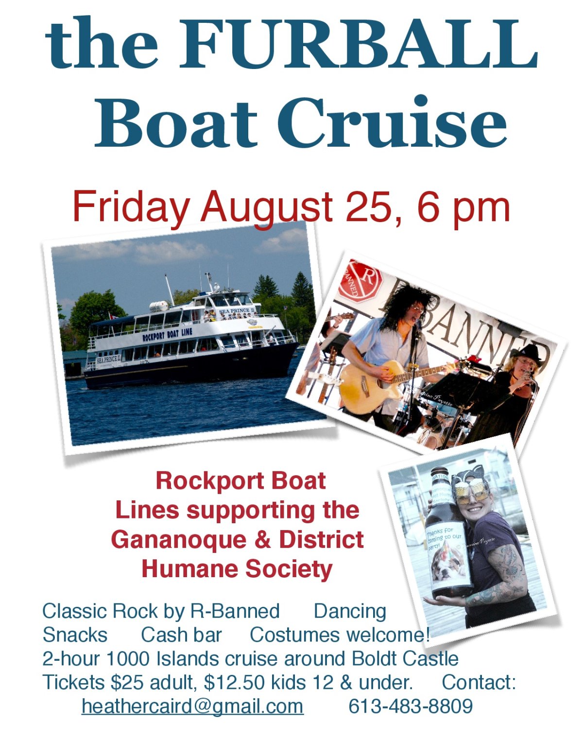 The Furball St. Lawrence River Cruise for the Gananoque & District Humane Society - image