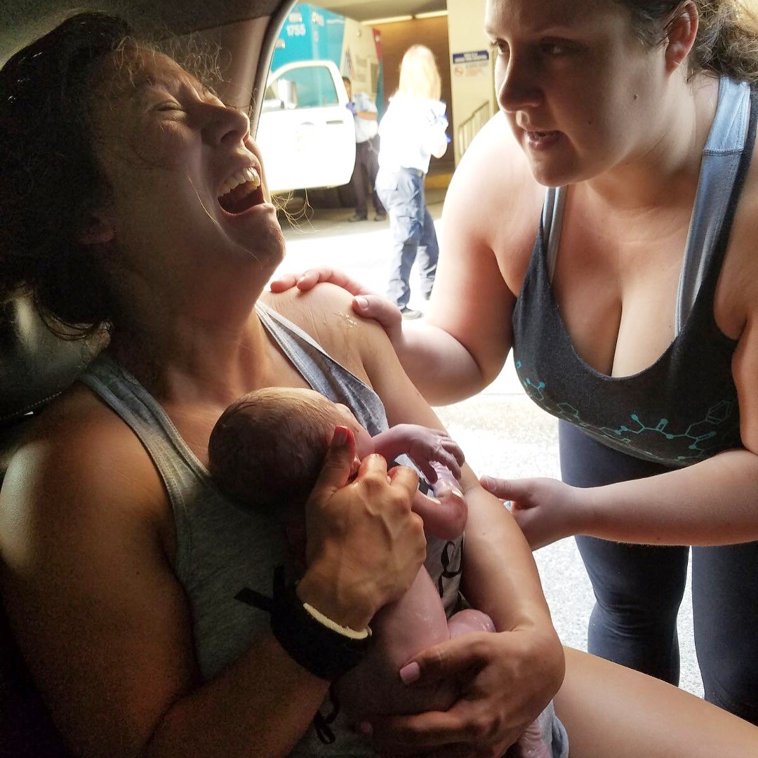 McKenna asked her husband to document the moment.