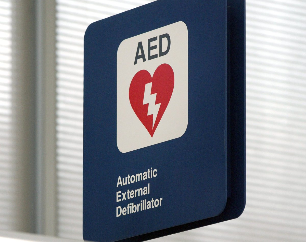 The push to install AED devices in schools and public spaces came following the death of 15-year-old Andrew Stoddart of Thamesford. .