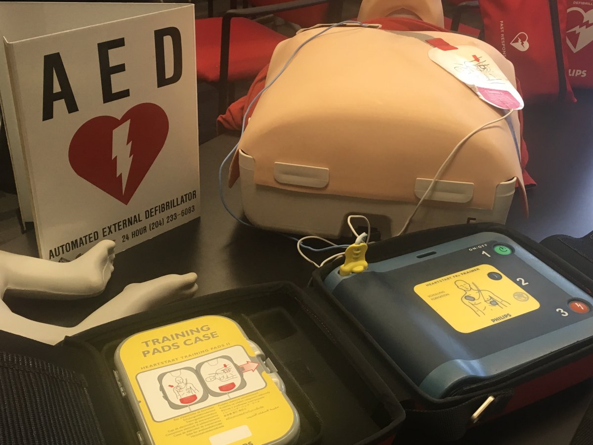 AED's are used to shock people's hearts back to a normal rhythm in the event of a heart attack.