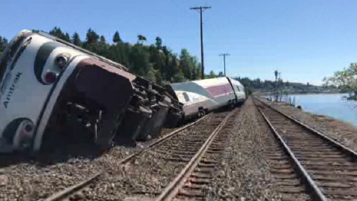 Trains are again moving in Washington state after an Amtrak that links Vancouver to Oregon derailed south of Seattle on July 2, 2017.