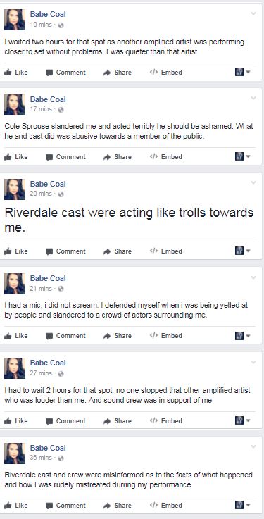 ‘Riverdale’ star Cole Sprouse clashes with busker during filming in Vancouver - image