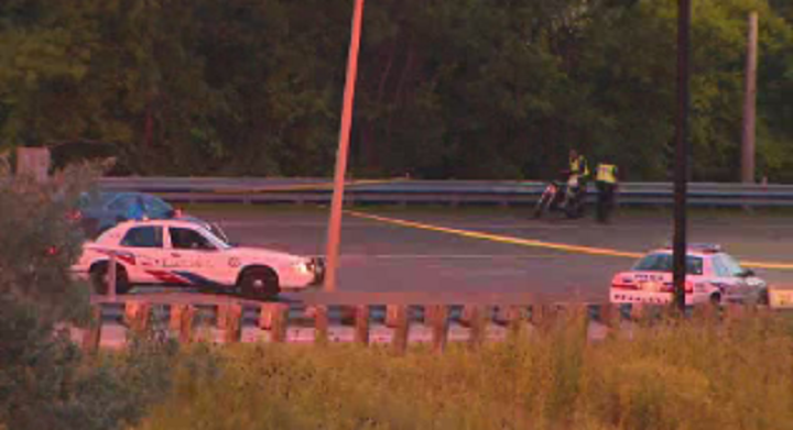 Scene of a fatal collision on July 8 on Bayview Avenue Extension.
