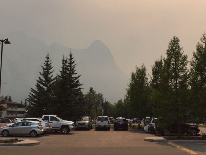 Town of Canmore smoke July 26