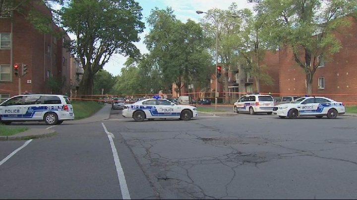 Montreal police are investigating what is being described as an attempted murder in Côte-des-Neiges, after a 32-year-old man was critically injured in a shooting. Sunday, July 16, 2017.