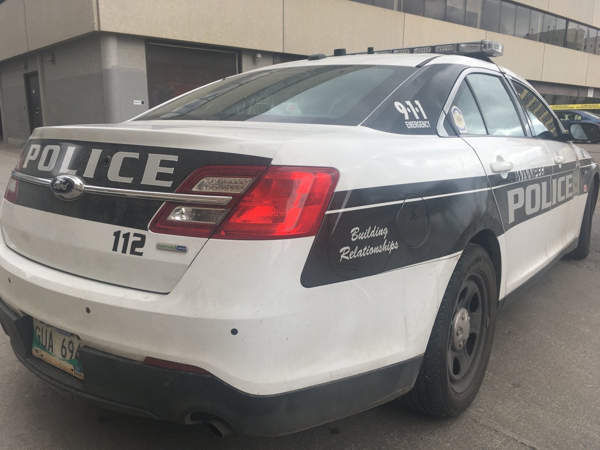A Winnipeg police vehicle.