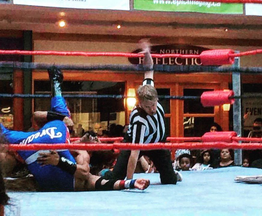 New Westminster Mayor Jonathan Cote makes a surprise appearance at the Royal City Takeover on Saturday.