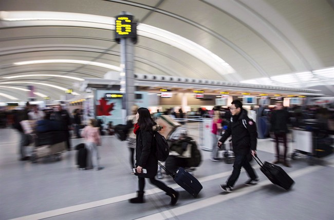 pearson airport lost luggage