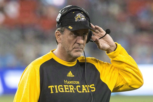 Kent Austin is no longer the head coach of the Hamilton Tiger-Cats.
