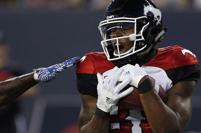 Kamar Jorden of the Calgary Stampeders.