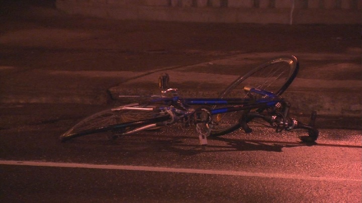 A 26-year-old man was seriously injured after he was struck by a vehicle at the intersection of Berri and St-Antoine streets. Saturday, July 8, 2017.
