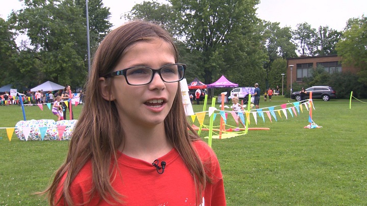 Danielle Pugsley talks about how she thought of designing an obstacle course to give back to the community.