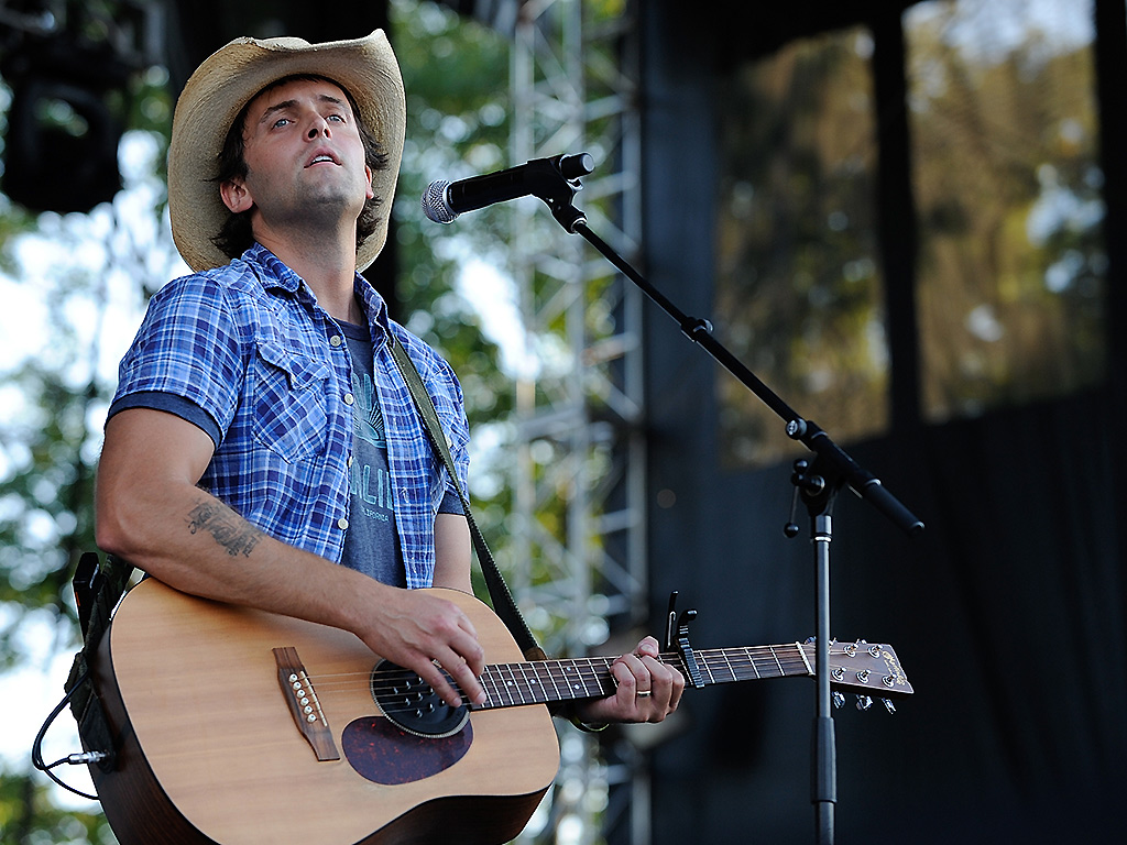 Dean Brody performs during day 2 of the CMT Music Festival at the Burl’s Creek Family Event Park on August 27, 2011 in Oro Station, Ont.