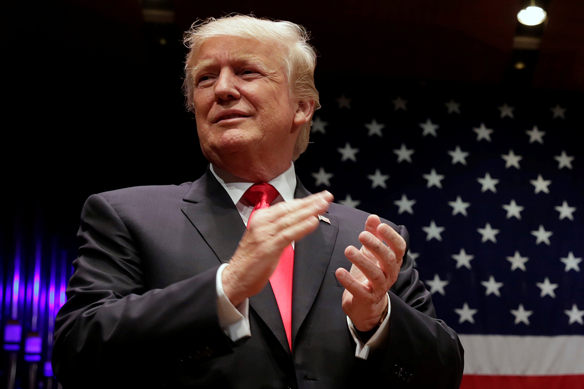 U.S. President Donald Trump arrives at the Celebrate Freedom Rally in Washington, U.S. July 1, 2017.