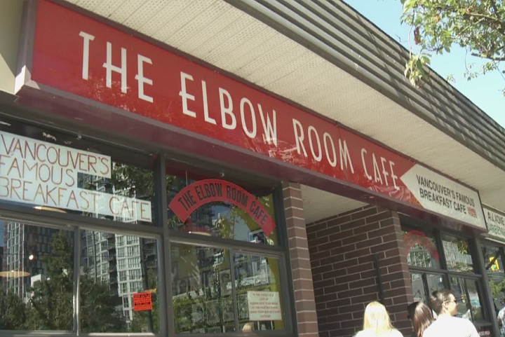 A man deployed pepper spray at Vancouver's Elbow Room Cafe.