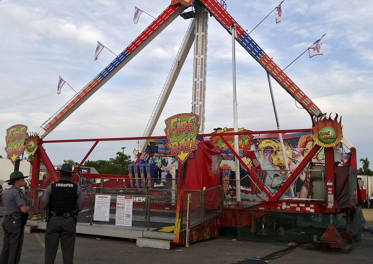 The Fire Ball ride has been pulled from the Saskatoon Ex after one person was killed and seven others injured in deadly accident at the Ohio State Fair.