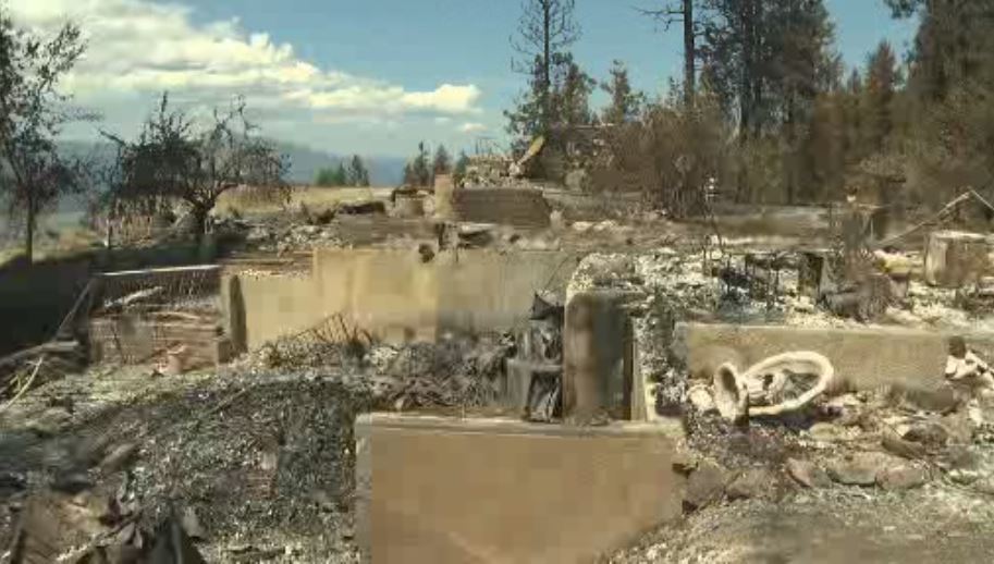 The Lake Country arson  wildfire destroyed eight homes. 