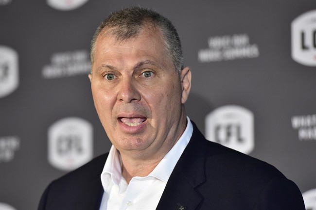 The CFL says Randy Ambrosie will serve as the 14th commissioner in league history.