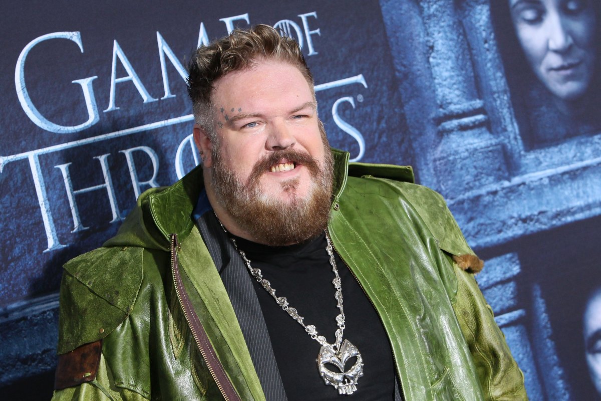Actor Kristian Nairn arrives at the premiere of HBO's "Game of Thrones" Season 6 at the TCL Chinese Theatre on April 10, 2016 in Hollywood, California.