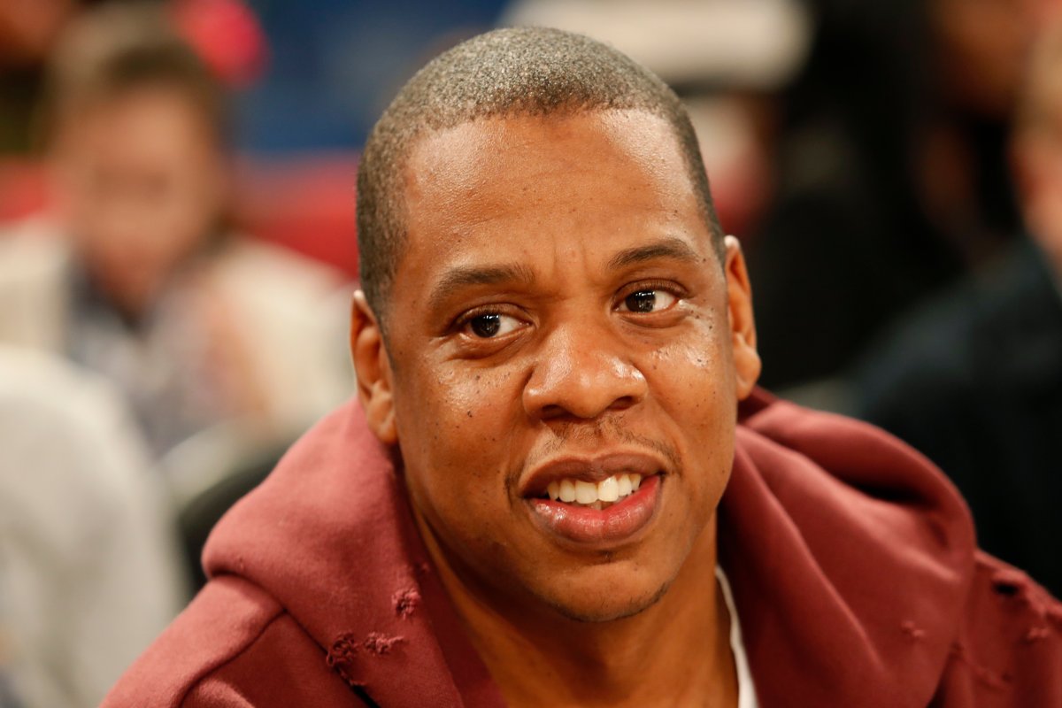 Jay-Z during the NBA All-Star Game as part of 2017 All-Star Weekend on February 19, 2017 in New Orleans, Louisiana.
